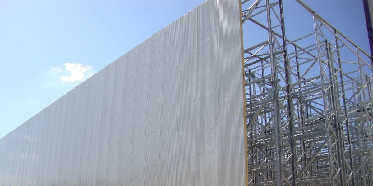 Giydirme cephe depo raf sistemleri