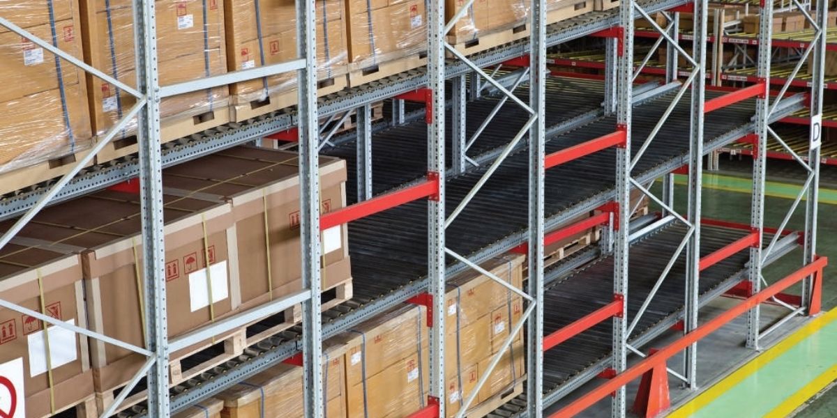 Palet kayar depo raf sistemleri